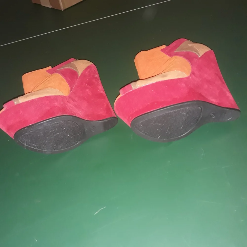 Women’s Wedges bootie heels colorful party romantic event date shoes travel work